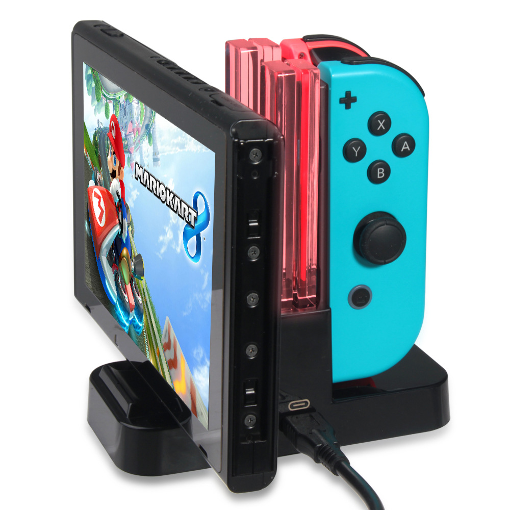 DOBE nintendo switch gamepad four charge gamepad charger NS PRO gamepad charging dock