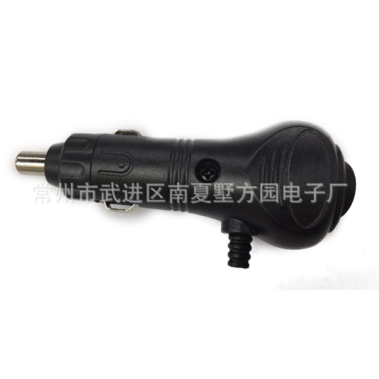Car Cigarette Lighter Cigar Head with Light and Switch Motorcycle Multifunctional Modification Car Charger Plug