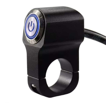 Motorcycle Handle Handlebar Switch Handlebar Switch LED Spotlight Headlamp Switch Smile Switch Motorcycle Switch
