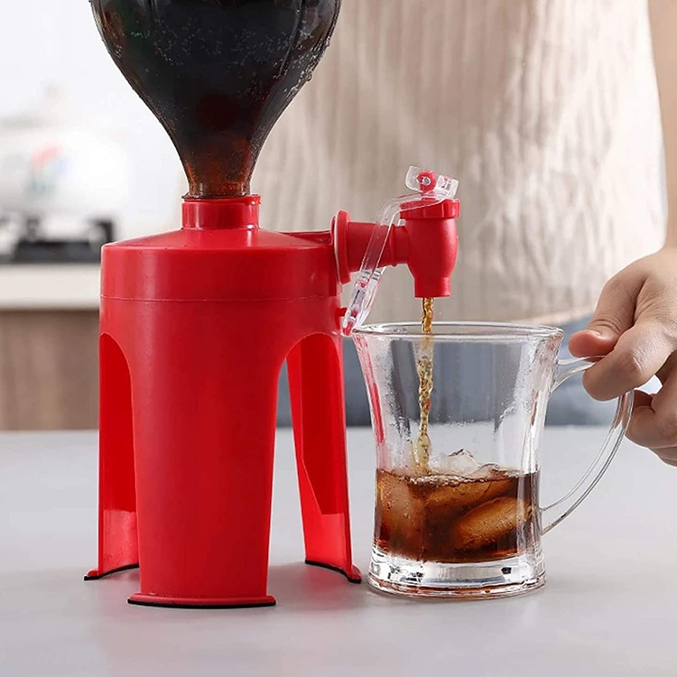 CokeBottleInverted Water Dispenser Beverage Switch Water Fountain Hand Pressure Water Dispenser Beverage Inverted Device
