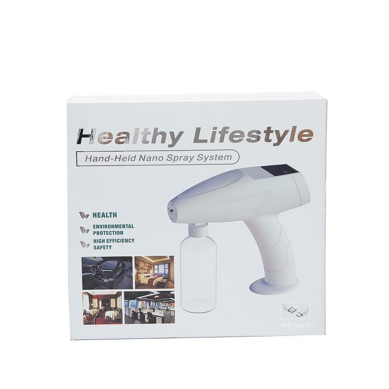 Wireless Charging New Upgrade Nano Atomization Disinfection Gun Ultra-Fine Atomization Super Strong Cheng Full Touch Screen Switch Charging