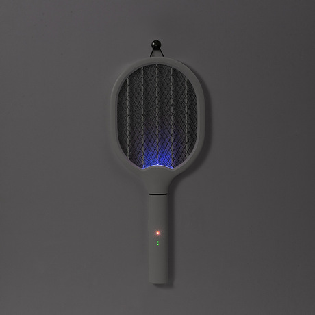 New P2 Mosquito Swatter with Mosquito-Lured Lamp Automatic Mosquito Swatter Large Capacity Battery Double Safety Switch Charging Model