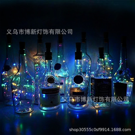 Cross - border hot style lawsuits button lamp decorative girls heart bottle layout &#039;copper wire switch 1 m, 2 m