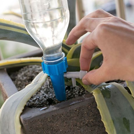 Automatic flowerpot new adjustable flowerpot with switch control valve Automatic watering 6