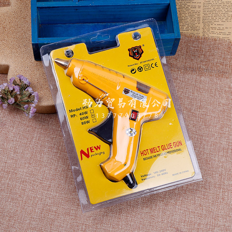 Factory Direct Sales Copper Head Hot Melt Glue Gun with Switch Potting Machine 11mm Glue Stick Spreading Machine