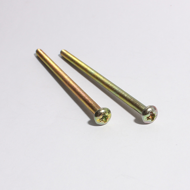 Factory Sales Switch Lengthened Screw Socket Panel Wall Semicircle Head Wall Bolt M4 Handle Wire Various Lengths