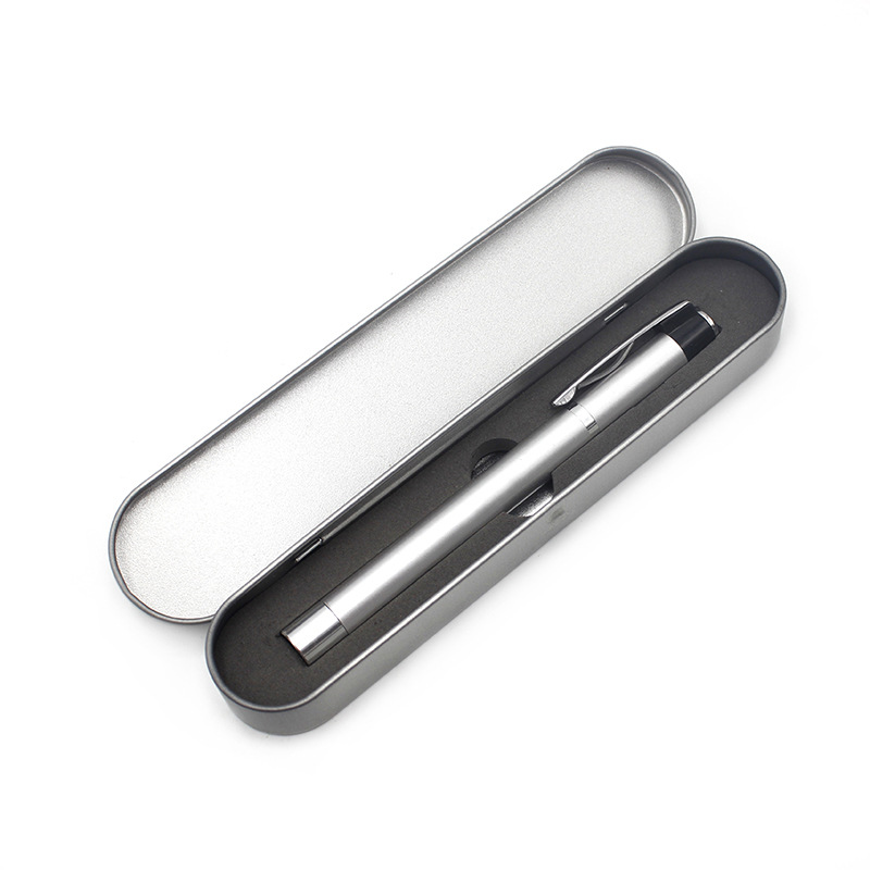 Manufacturers Supply Pupil Pen Lamp Aluminum Alloy Led Pen Holder Switch Mini Flashlight Convenient Diagnostic Lamp