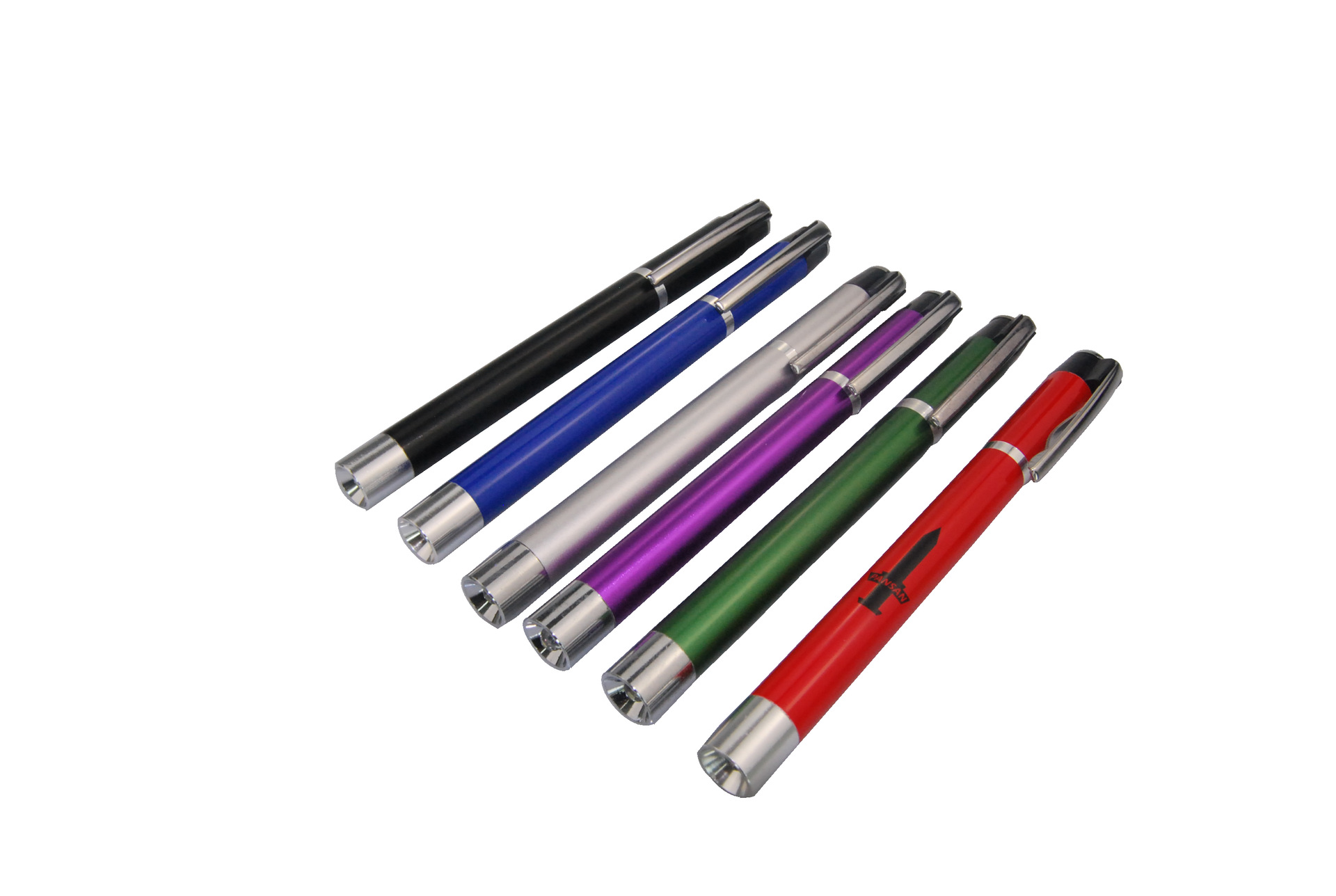 Manufacturers Supply Pupil Pen Lamp Aluminum Alloy Led Pen Holder Switch Mini Flashlight Convenient Diagnostic Lamp