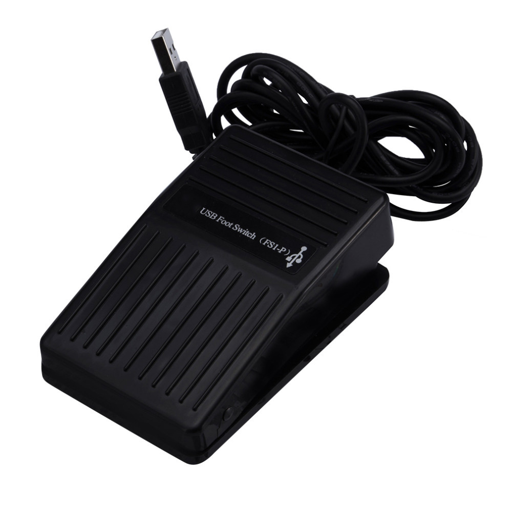 Footswitch Game Equipment USB Pedal Switch USB Pedal Button One-Bit Switch