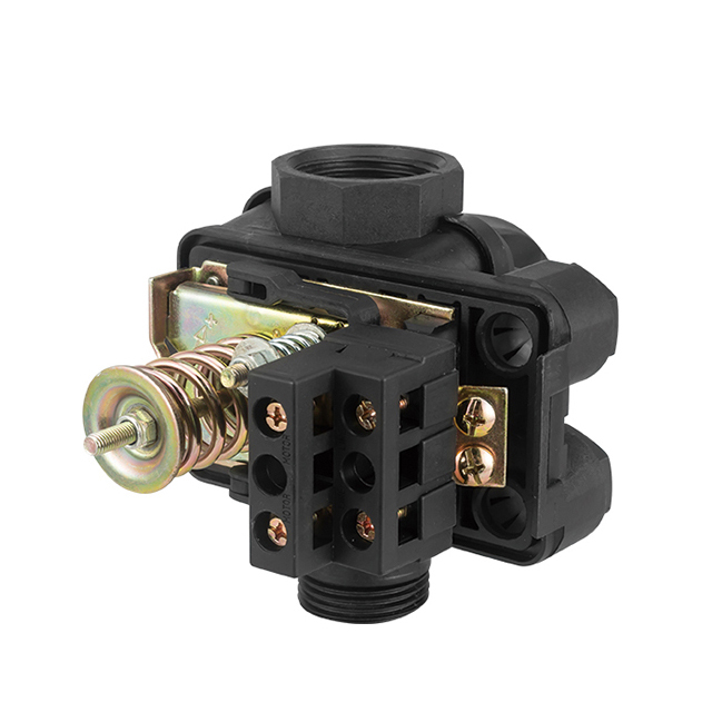 Pressure switch mechanical pressure control for water pump