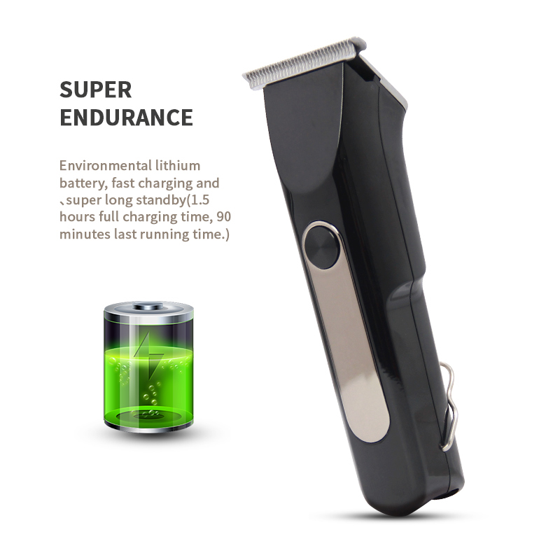 Linlu LR-716 HD Large Screen Display Hair Clipper Long Endurance R-Shaped Cutter Head One-Click Switch Men &#039;S Hair 