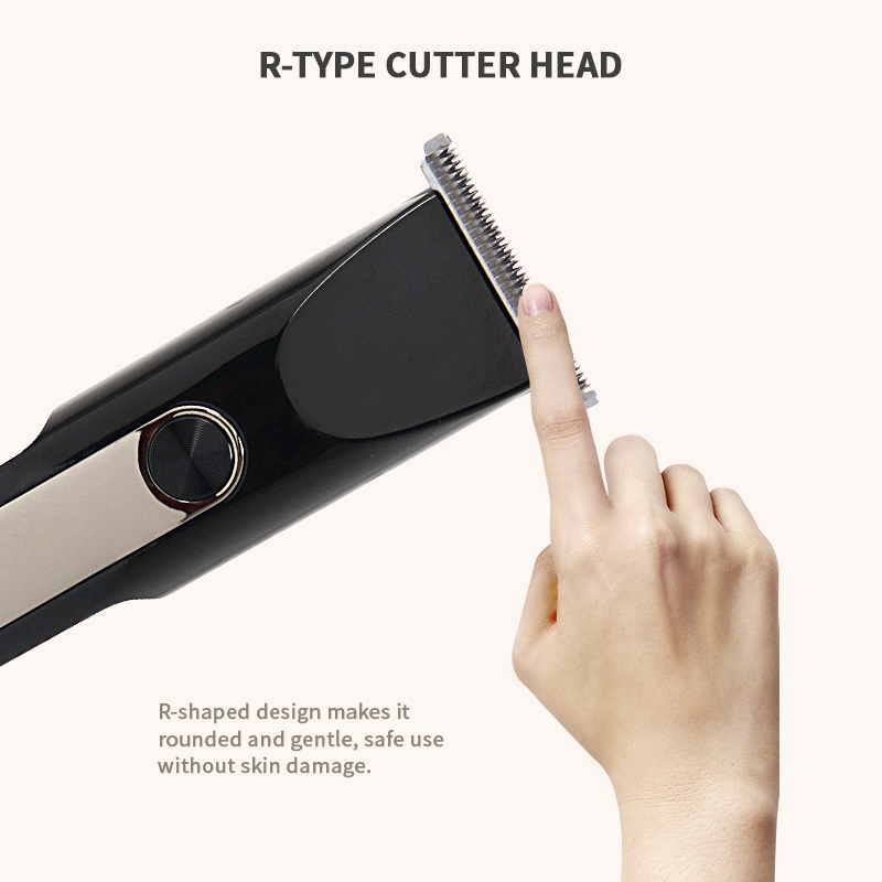 Linlu LR-716 HD Large Screen Display Hair Clipper Long Endurance R-Shaped Cutter Head One-Click Switch Men &#039;S Hair 