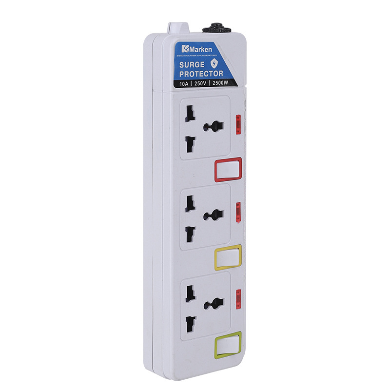 Foreign Trade British European-Style Power Strip Patch Panel Porous Position with Switch Power Strip Socket