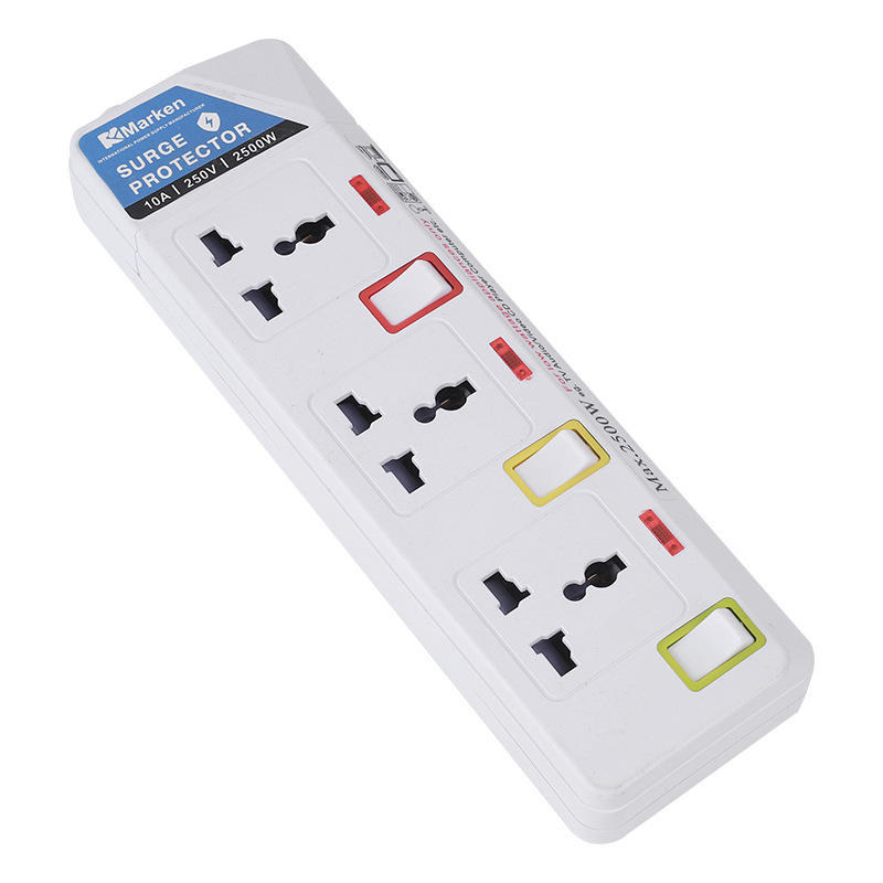 Foreign Trade British European-Style Power Strip Patch Panel Porous Position with Switch Power Strip Socket