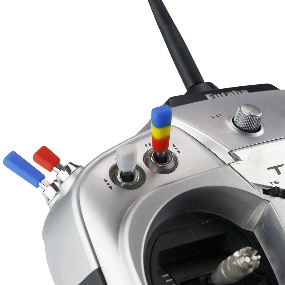 Ldarc Model Aircraft Remote Control Switch Non-Slip Protective Cover Work Driving Arm Cap Futaba Ledifusi Ruisikai