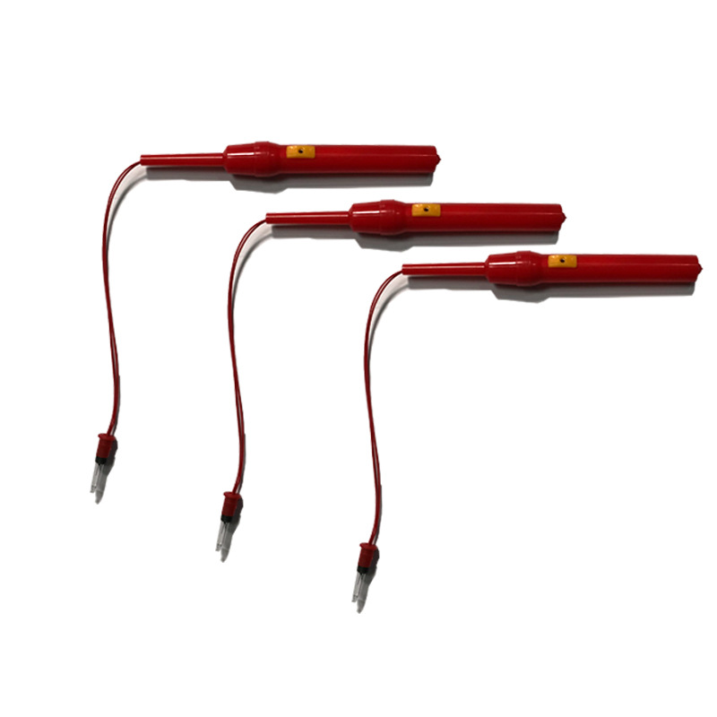 Factory Wholesale Red Plastic Battery Lifting Rod 20cm Mid-Autumn Festival Lantern Portable Rod Yellow Switch Warm Light Bulb