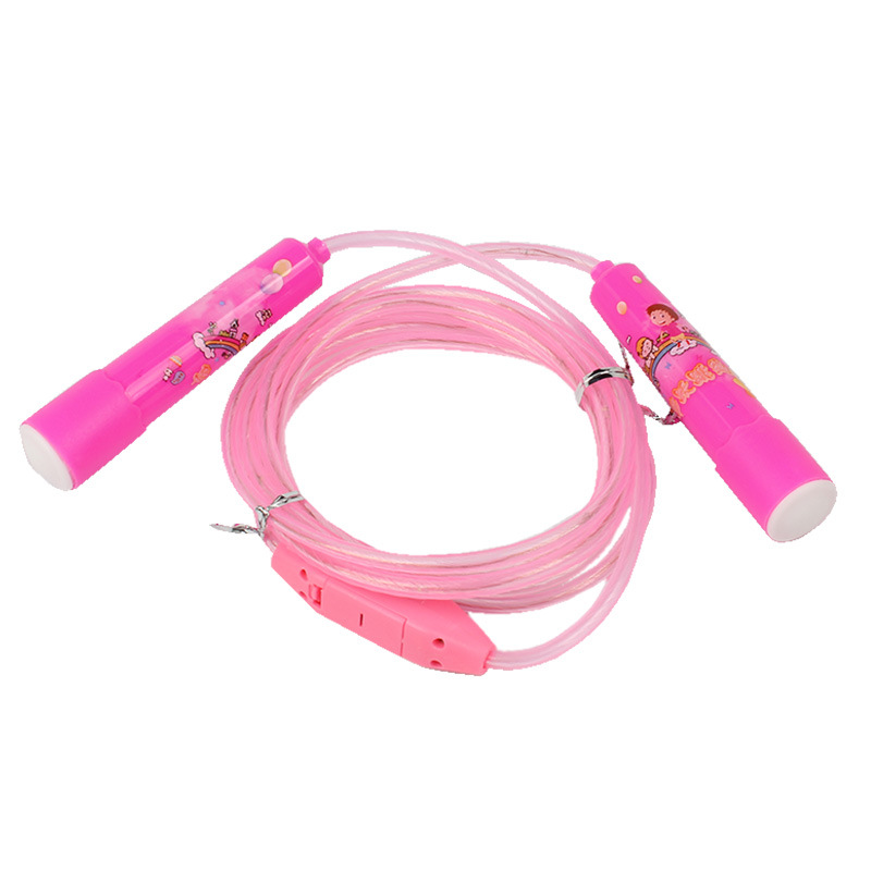 New Luminous Skipping Rope with Switch LED Flash Skipping Rope Fitness Sports Equipment Children&#039;s Toys