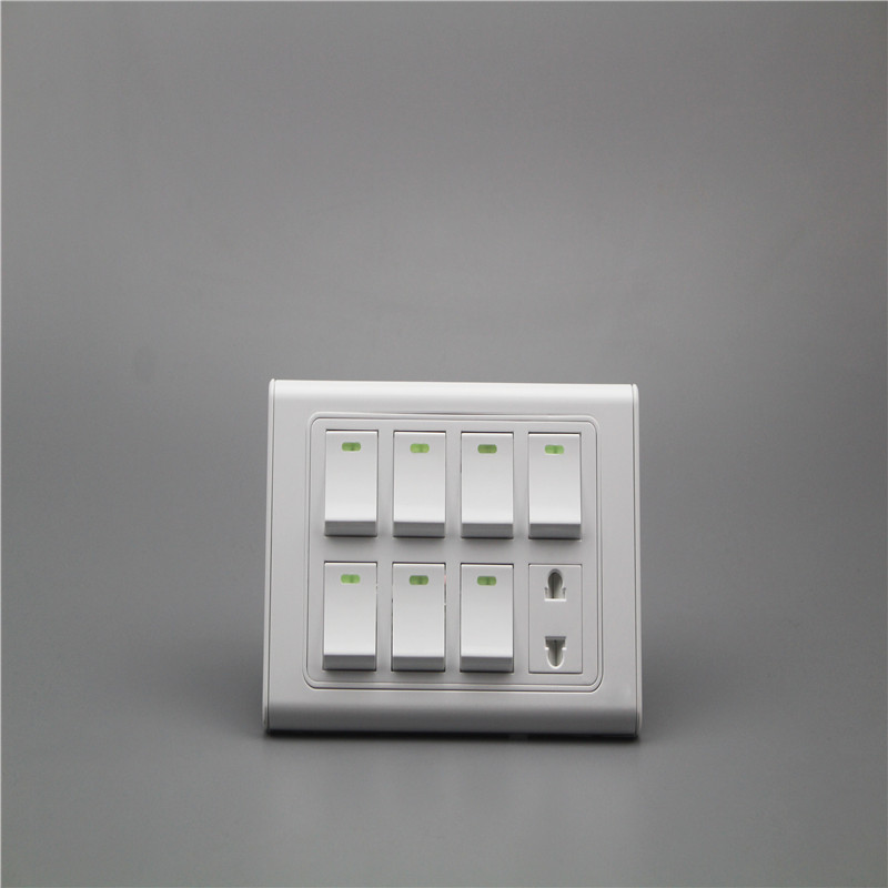 Supply Foreign Trade 146 Type 7 Open 1 Hole Wall Switch Seven Open One Hole Wall Switch Seven Open One Hole Wall Socket