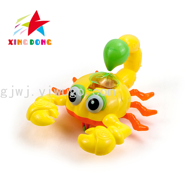 Children&#039;s Toy Pull Switch Lamp Light Scorpion Single OPP Mixed Color Packaging
