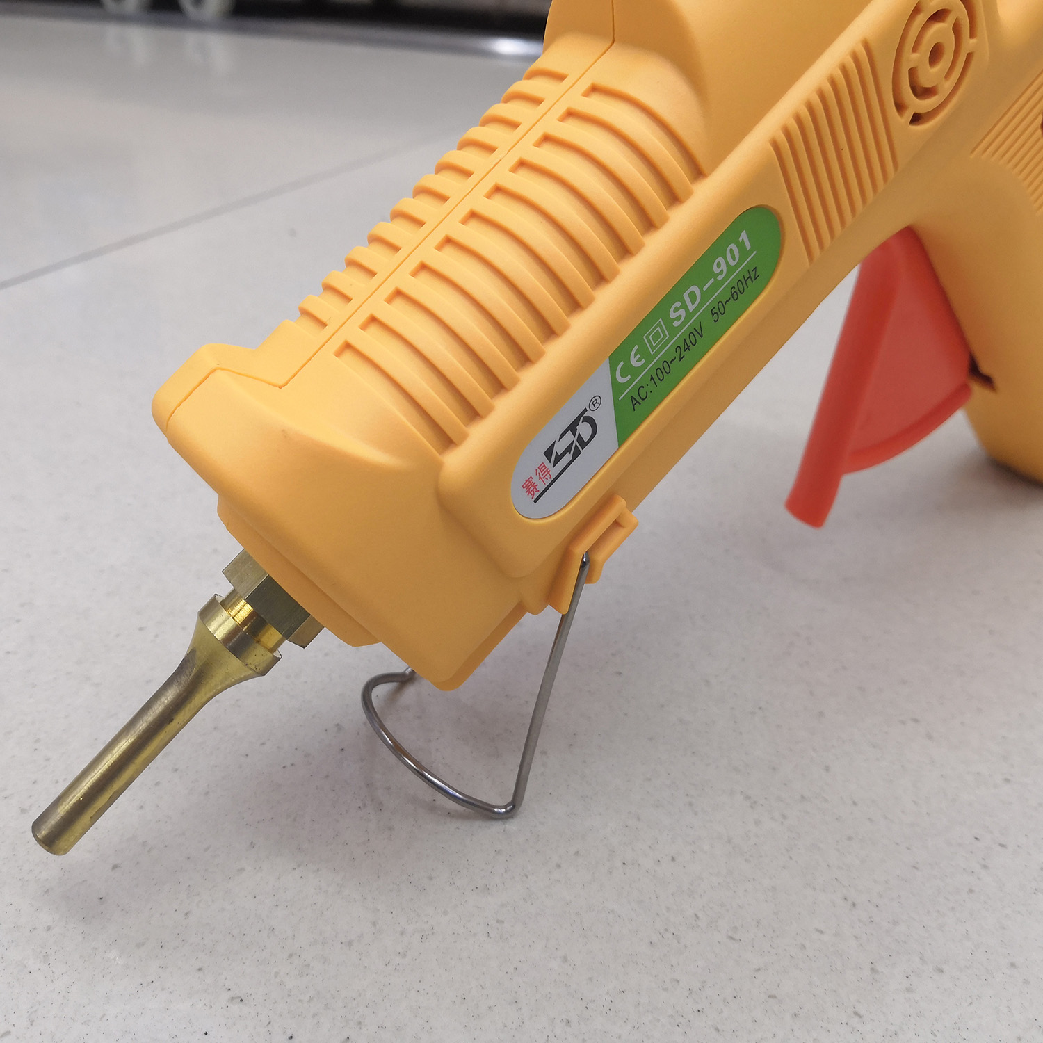 Side 80W yellow with switch big glue gun removable copper mouth no leakage no glue manufacturers direct sales