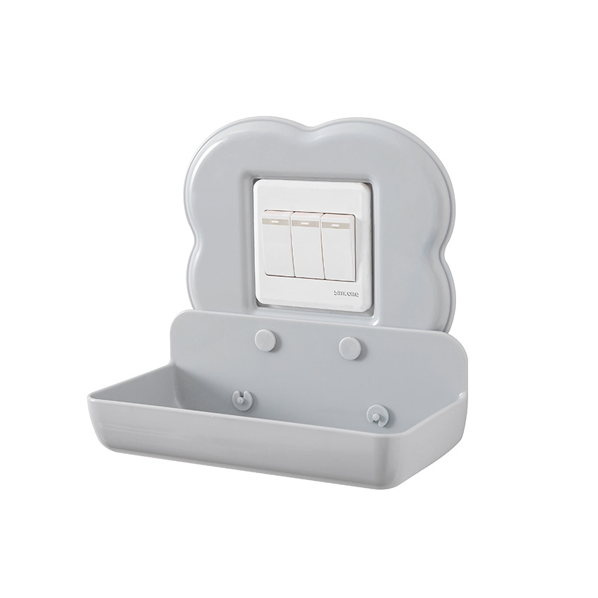 Multifunctional Storage Rack Switch Toilet Switch Sundries Storage Rack Door Switch Sticker Storage Rack