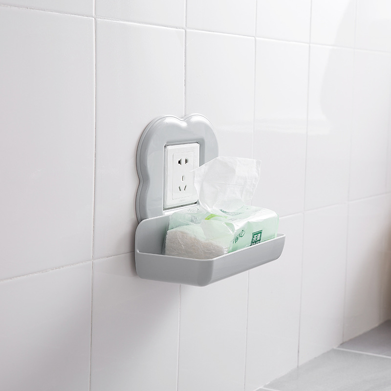 Multifunctional Storage Rack Switch Toilet Switch Sundries Storage Rack Door Switch Sticker Storage Rack