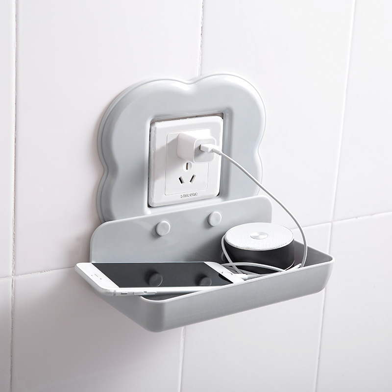 Multifunctional Storage Rack Switch Toilet Switch Sundries Storage Rack Door Switch Sticker Storage Rack