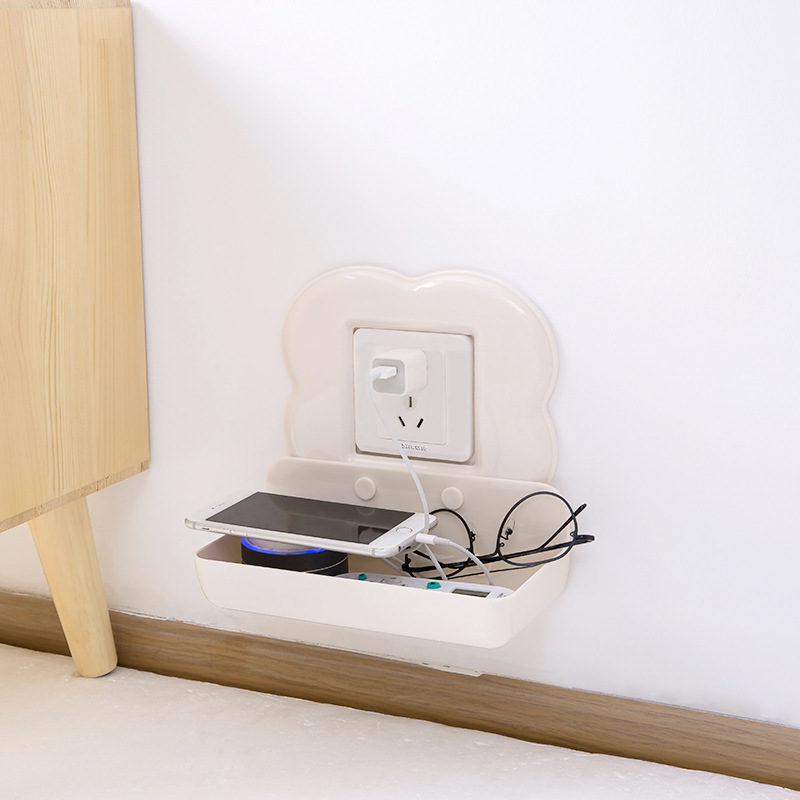 Multifunctional Storage Rack Switch Toilet Switch Sundries Storage Rack Door Switch Sticker Storage Rack