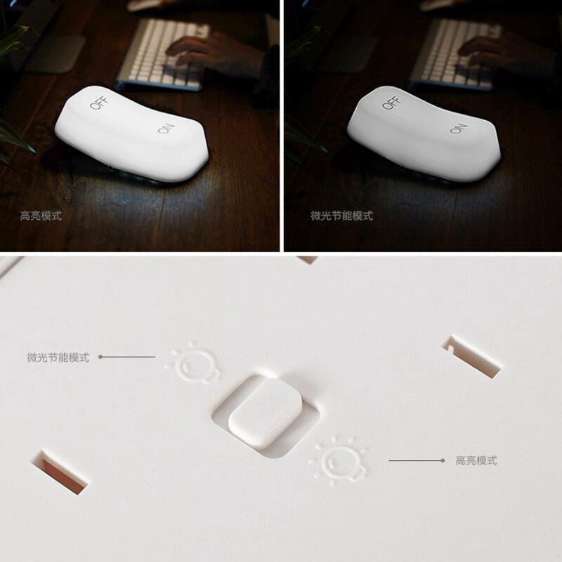 On-off Gravity Switch Lights Bedroom Sleeping Night Feeding Light USB Rechargeable LED Mini Small Night Lamp Gift