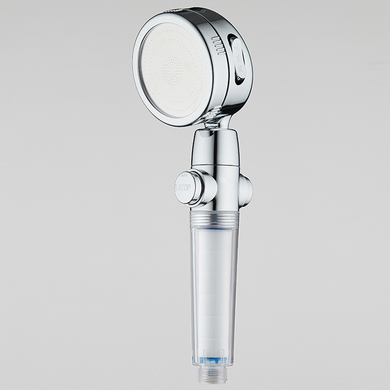 Handheld Shower Supercharged Shower Shower Nozzle Switch High Pressure Three-Gear Bathroom Water Purification Filter Small Waist Shower Head