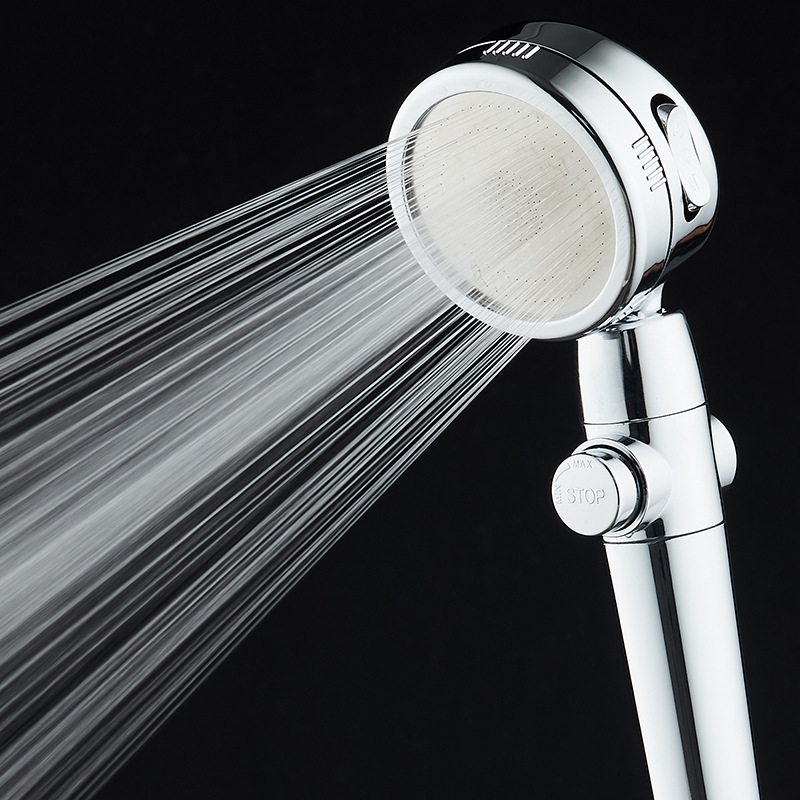 Handheld Shower Supercharged Shower Shower Nozzle Switch High Pressure Three-Gear Bathroom Water Purification Filter Small Waist Shower Head