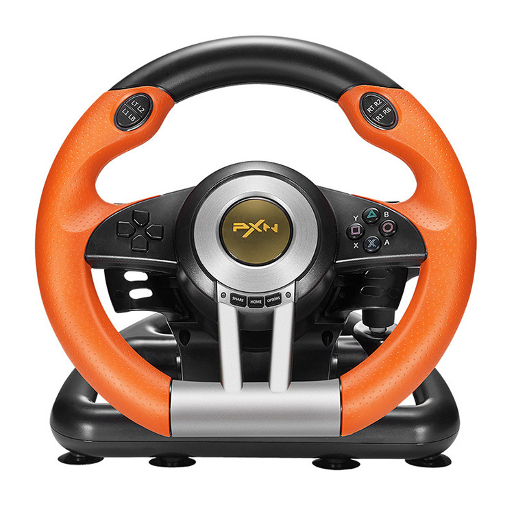 Steering Wheel V3pro Racing Game Aiming Wheel Compatible with PC/PS3/4/Xbox One/Switch