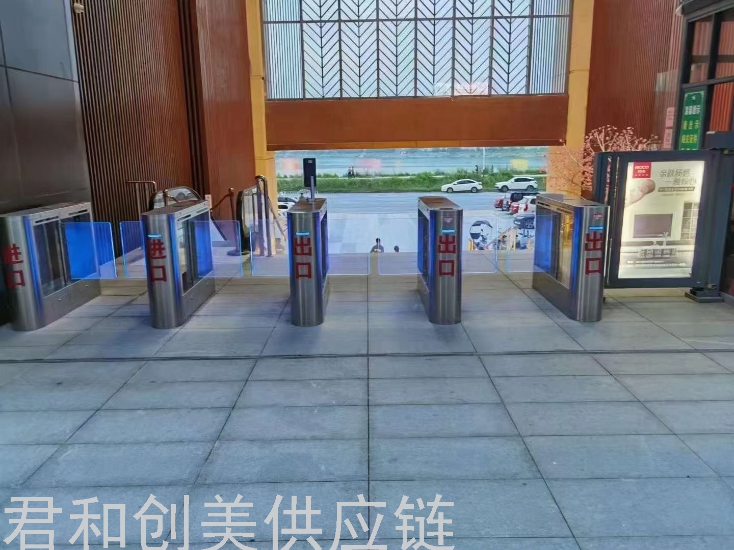Barrier Gate Face Recognition Access Management Card Switch Pedestrian Channel Automatic Gate Machine