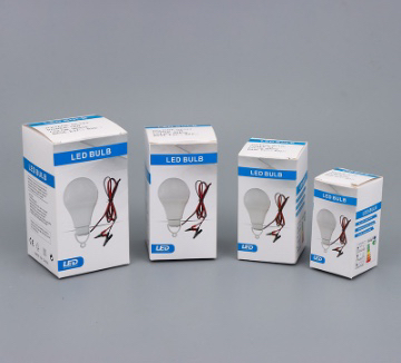Customized Processing Dc12v DC Low Voltage Bulb Battery Clip E27 Screw with Switch Led Low Voltage Bulb