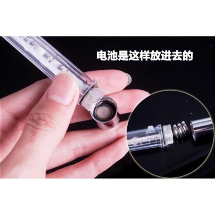 Bicycle Hot Wheels Air Valve Light 5led Switch Colorful Air Tap Light Outdoor Cycling Fixture and Fitting