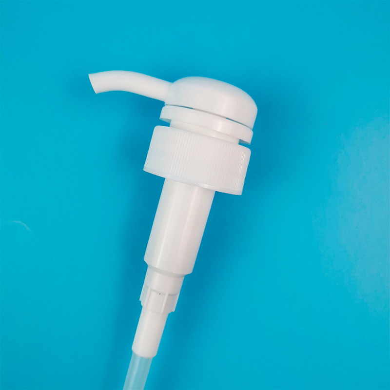 In Stock Wholesale Lotion Pump Head Detergent Hand Sanitizer 28 32pet Press Type Thread Left-Right Switch Pump Head