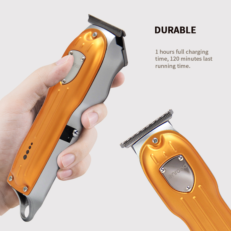 Linlu LR-1022 Long Battery Life Battery Power Display Hair Scissors Men&#039;s One-Click Switching Type Hair Clipper