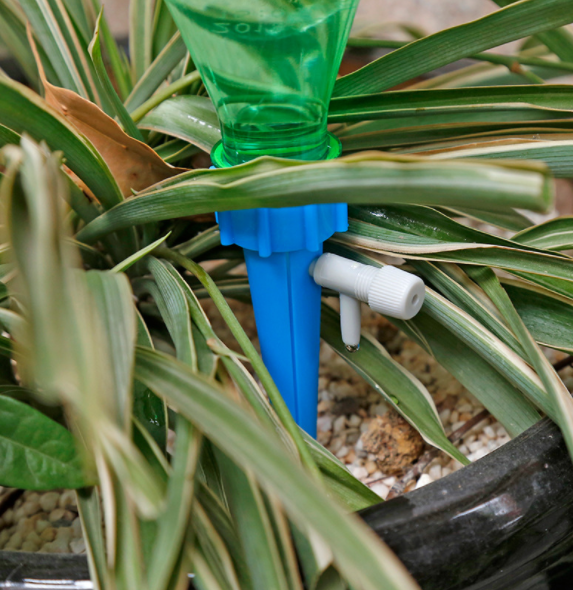 Automatic Watering Device Water-Dropper Drip Irrigation with Switch Control Valve Lazy