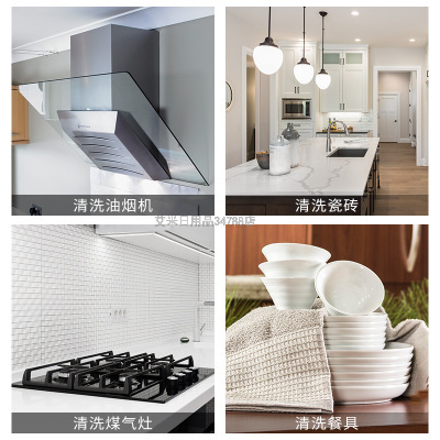 DQL-HS615 Vacuum Switch Liquid Adding Wok Brush Clean Hydraulic Pressure Dish Brush Wok Brush Does Not Hurt Hands