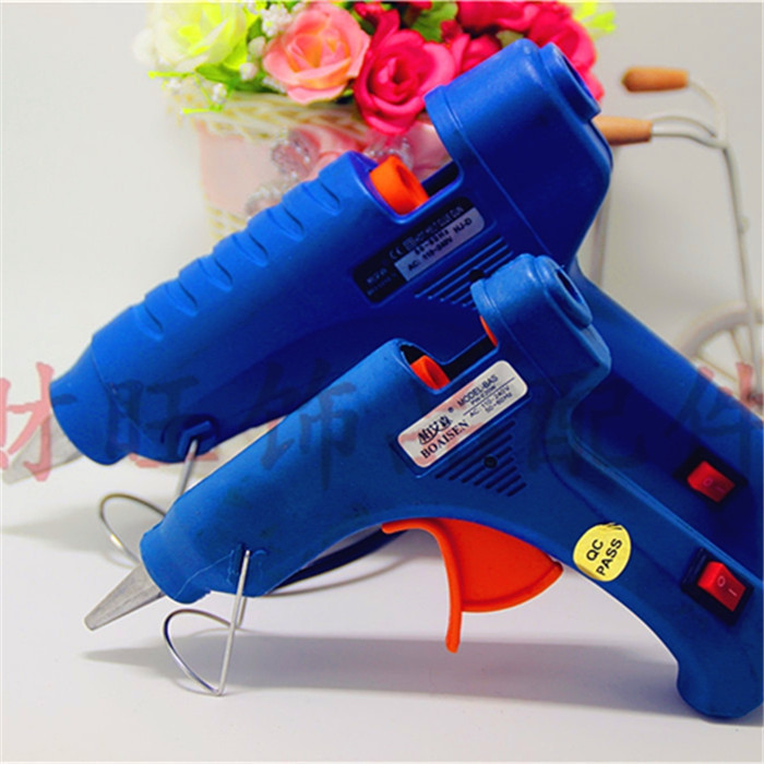 Hot melt glue gun glue stick wholesale with switch 60W glue gun 20W Hot sol gun 7 11mm diameter glue gun glue stick