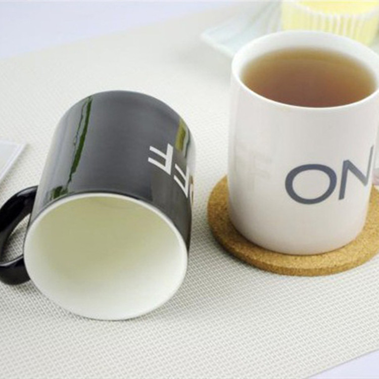 Switch cup switch color changing cup creative cup color changing ceramic cup