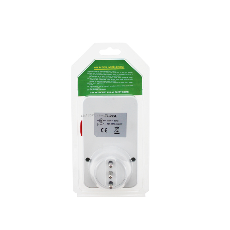 Mechanical Timing Socket Mechanical Socket Timing Switch Household Time Control Smart Socket