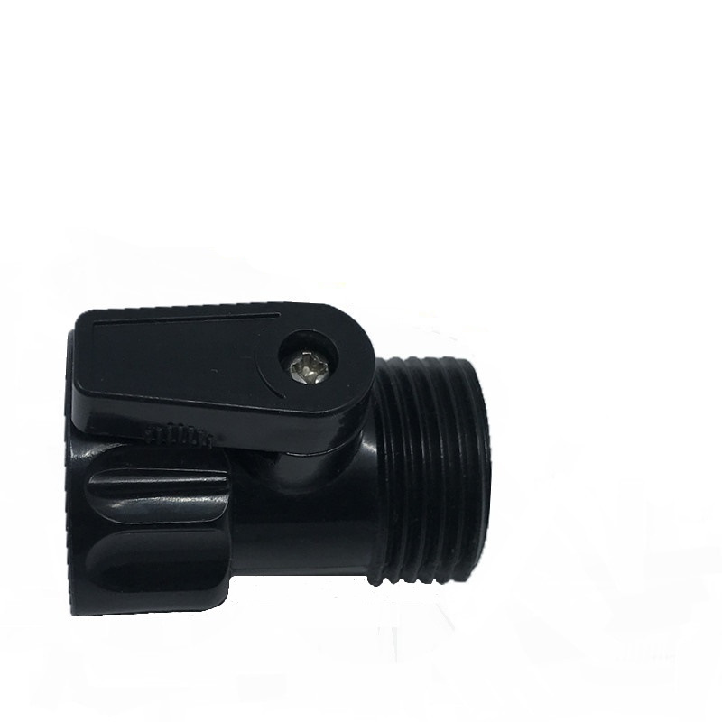 Plastic small valve water switch 6 points European expansion magic pipe connection valve control water gun pipe