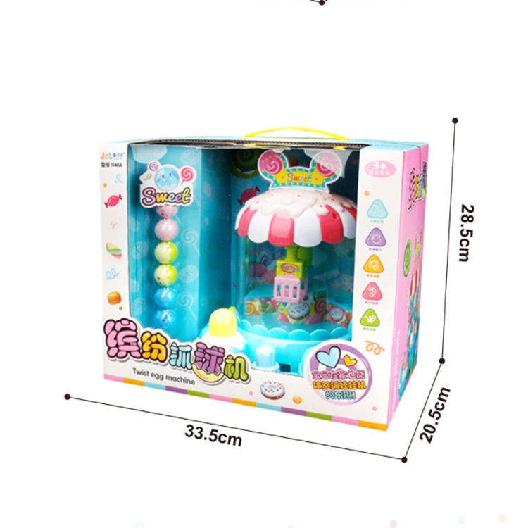 Children&#039;s Educational Colorful Ball Machine with Light Music Ancient Poetry with Switch Button Hot Selling Toys Wholesale