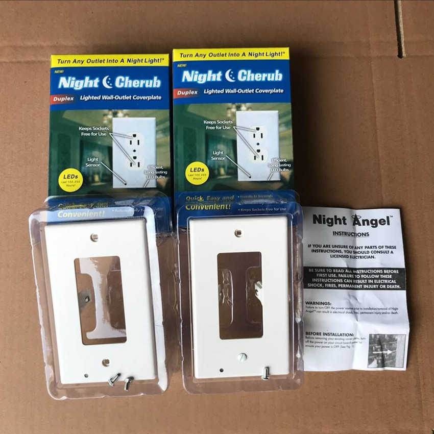 New TV Product Night Angel Small Night Lamp Switch Lights Socket Small Night Lamp LED Induction Lamp