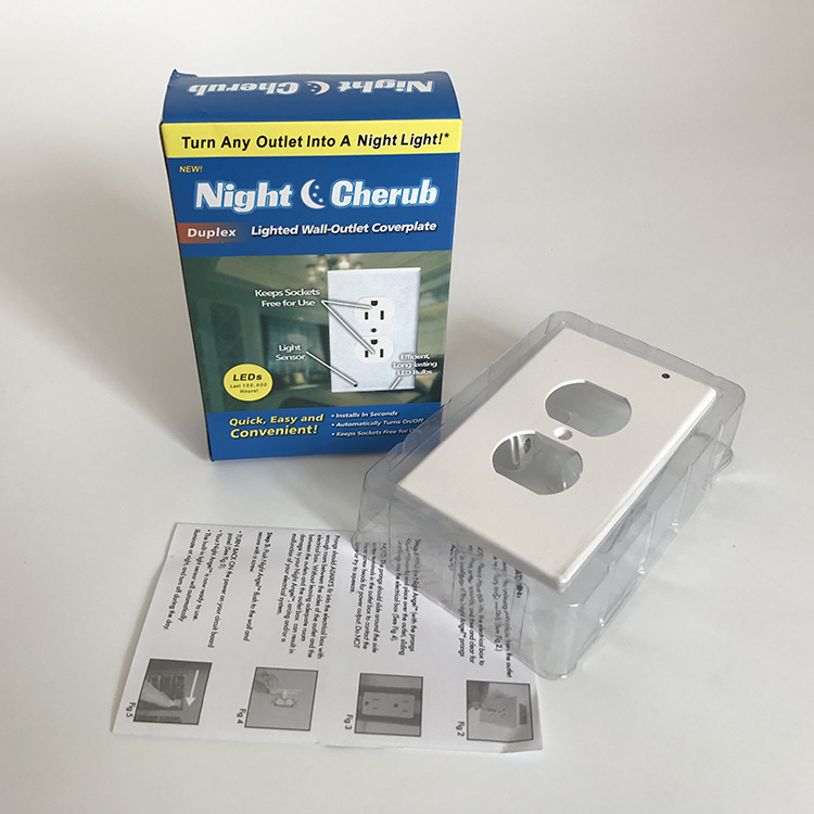 New TV Product Night Angel Small Night Lamp Switch Lights Socket Small Night Lamp LED Induction Lamp