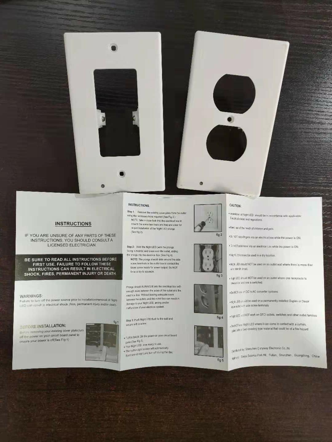 New TV Product Night Angel Small Night Lamp Switch Lights Socket Small Night Lamp LED Induction Lamp