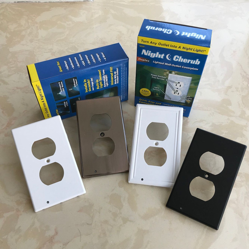 2019 New TV Product Night Angel Small Night Lamp Induction Lamp Switch Lights Color Box Package in Stock