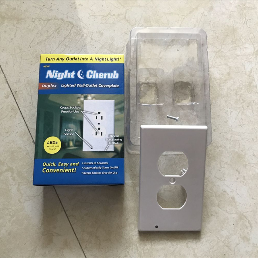 2019 New TV Product Night Angel Small Night Lamp Induction Lamp Switch Lights Color Box Package in Stock