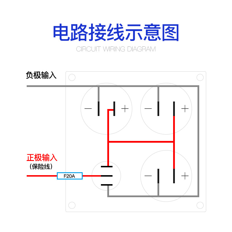 Car Charger Mobile Phone USB Fast Charging Dual Qc3.0 Modification Accessories with Switch Voltage Digital Display 12-24V Car Boat